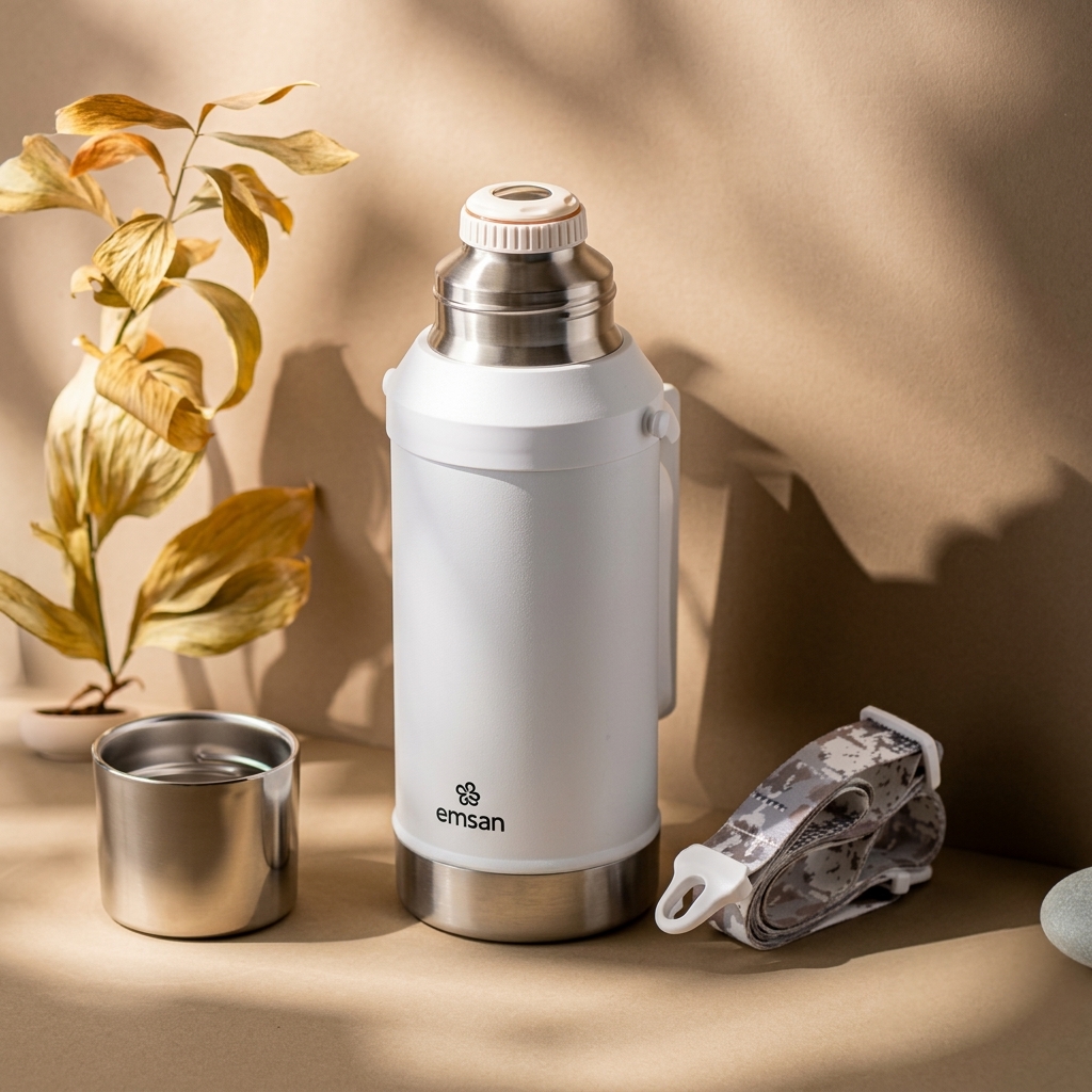 Emsan Termafort Termos 1500 ml (Ağ)