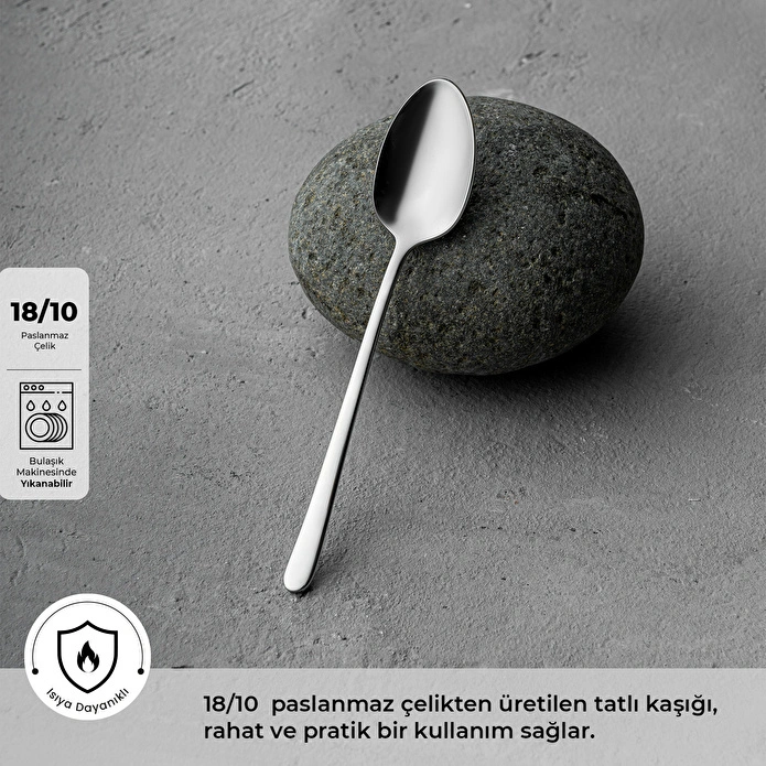 Emsan Titan Şirniyyat Qaşığı, Silver